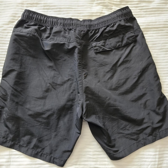 H&M White Athletic Shorts High-Waisted Elastic Running Summer Beachwear Black M - Picture 5 of 10
